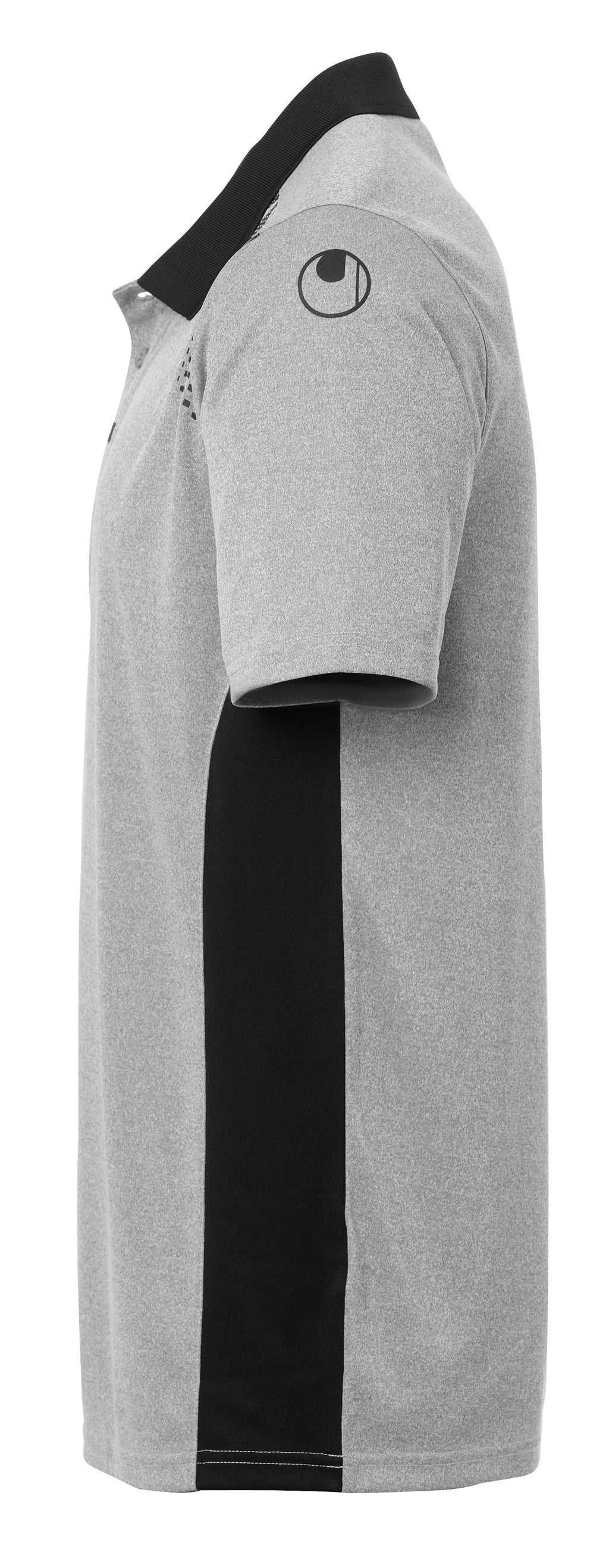 GOAL POLO SHIRT dark grey mélange/black