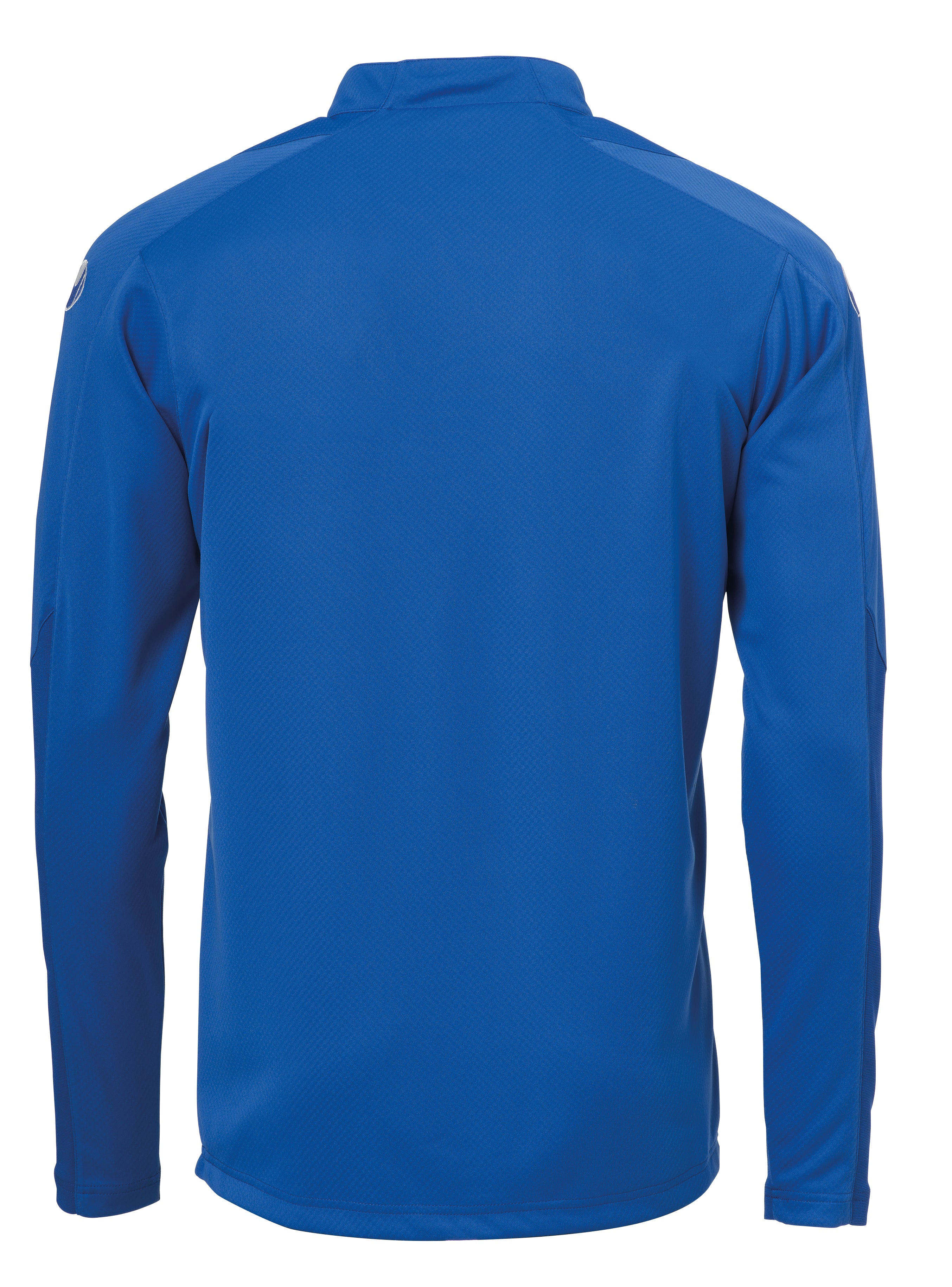 SCORE 1/4 ZIP TOP azure blue/white
