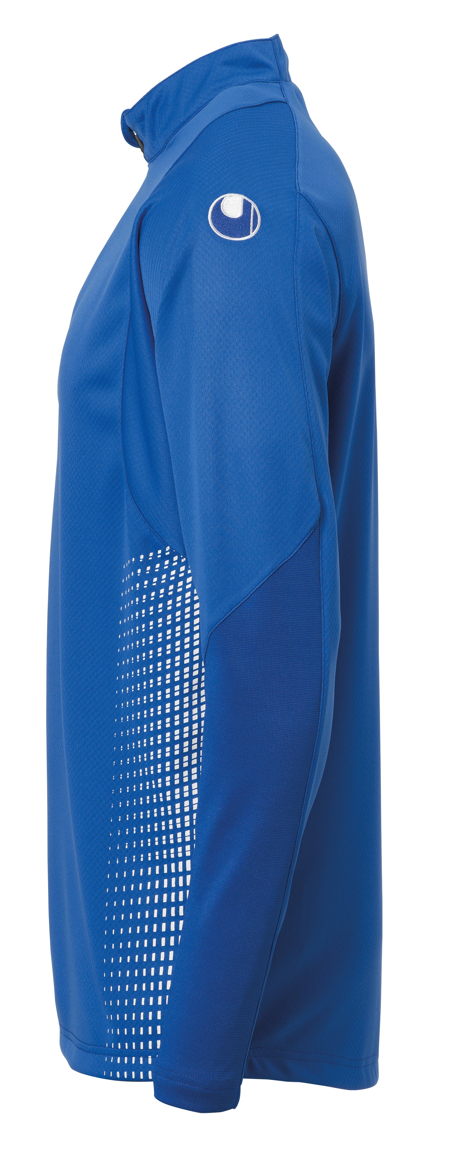 SCORE 1/4 ZIP TOP azure blue/white