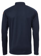 navy/fluo red