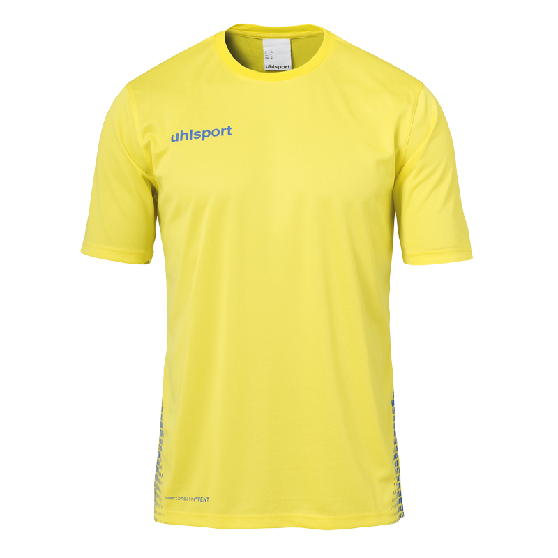 SCORE TRAINING T-SHIRT lime yellow/azure blue