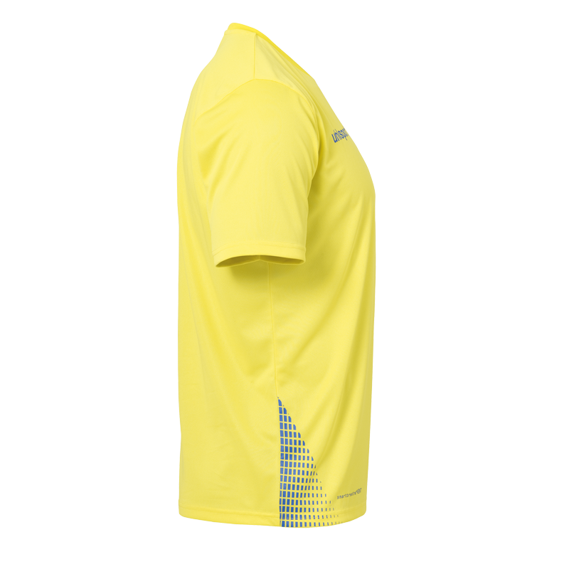 SCORE TRAINING T-SHIRT lime yellow/azure blue