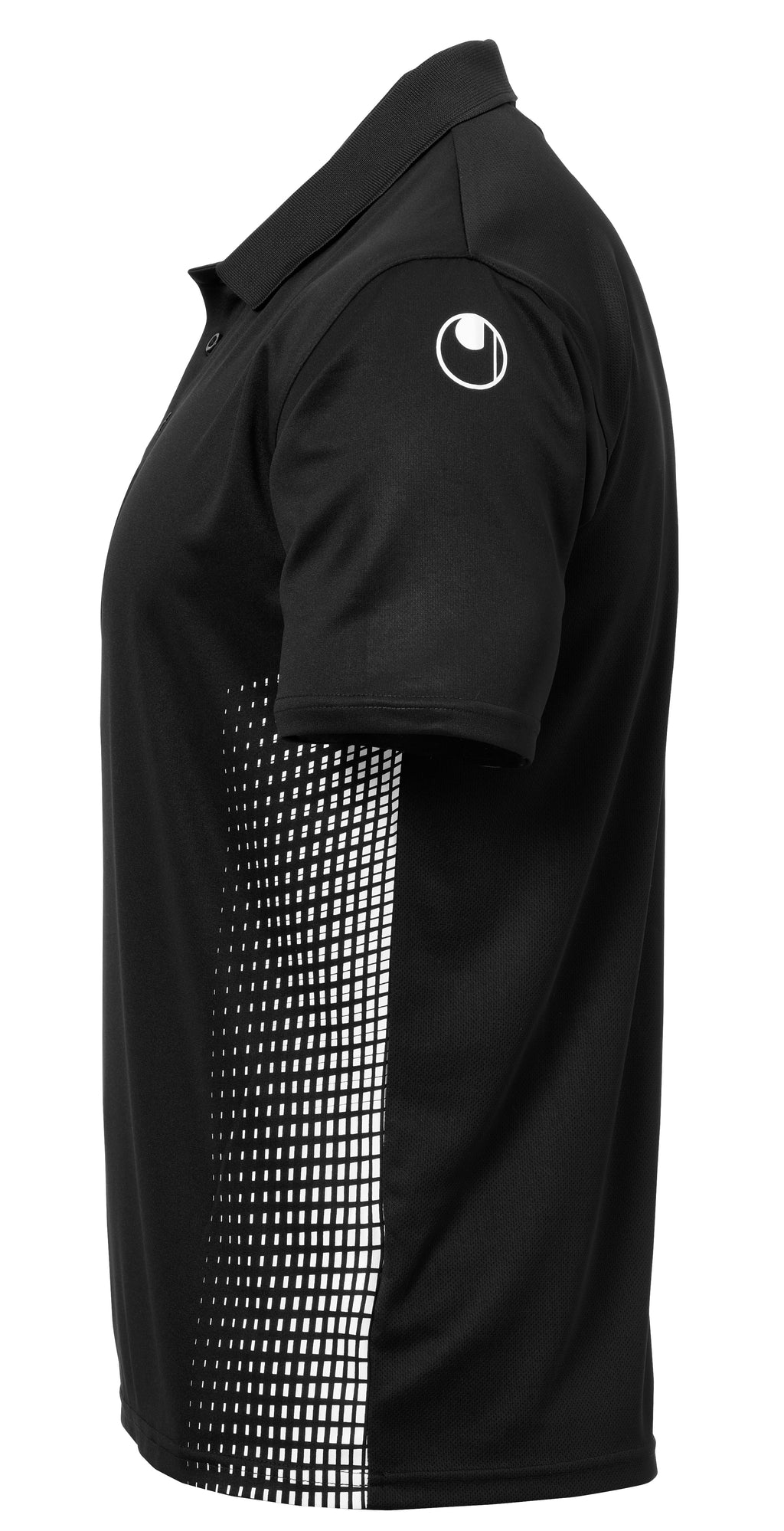 SCORE POLO SHIRT black/white