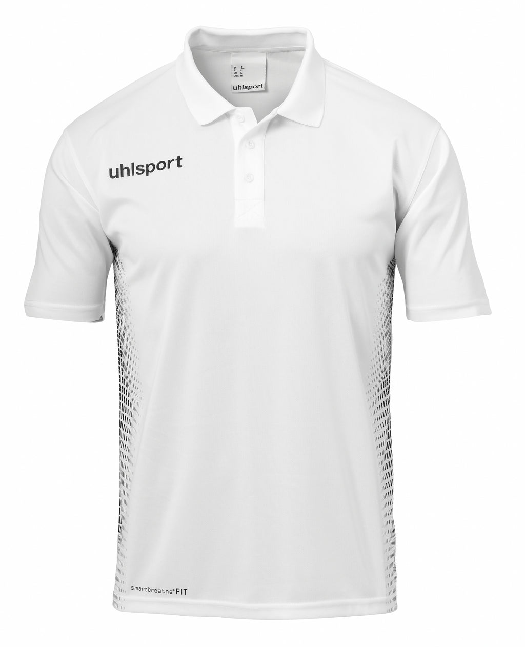 SCORE POLO SHIRT white/black