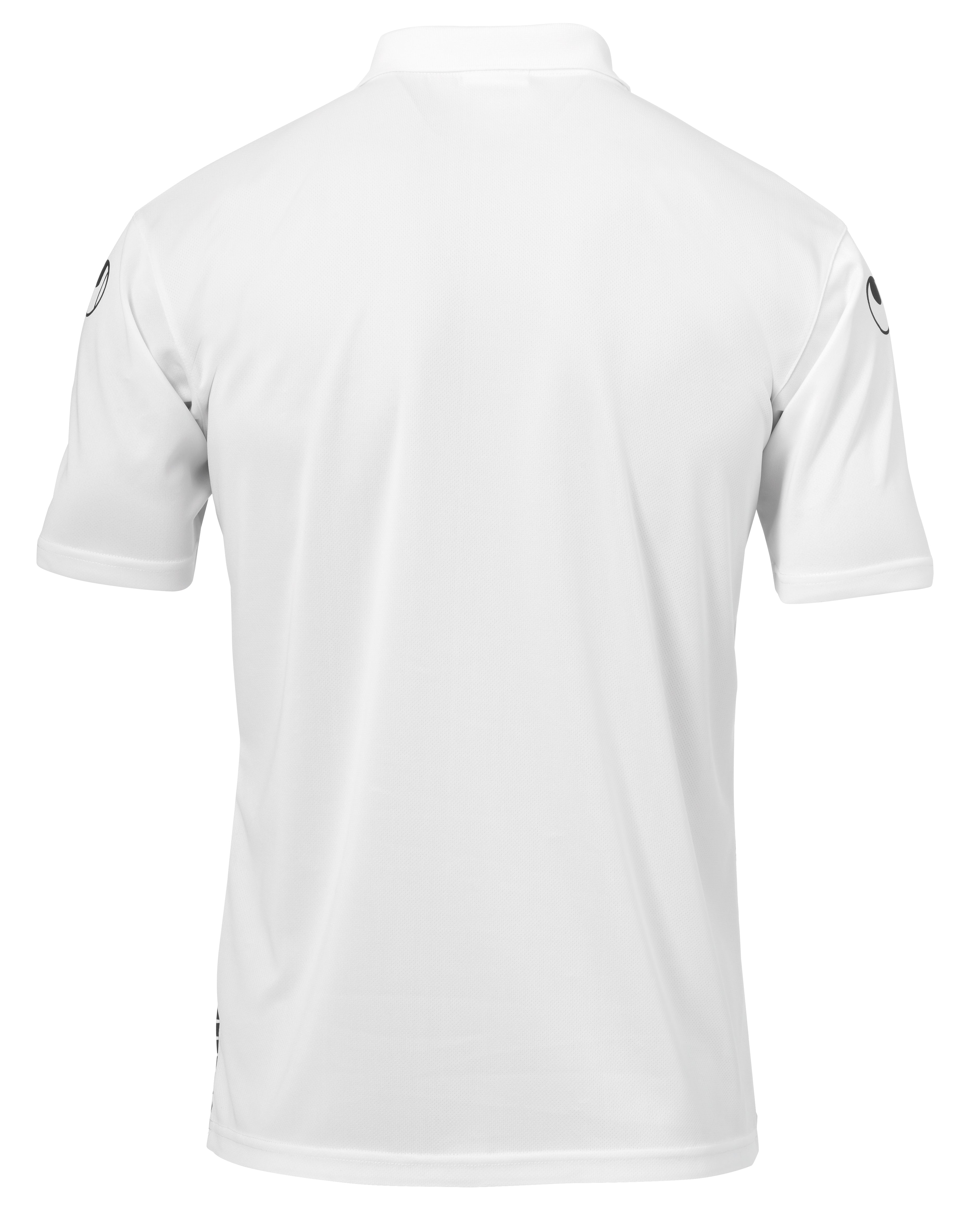 SCORE POLO SHIRT white/black