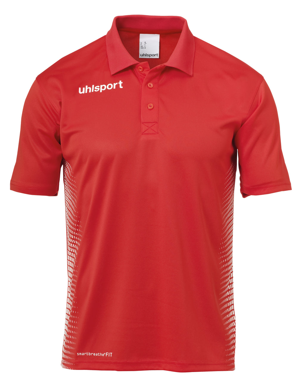 SCORE POLO SHIRT red/white