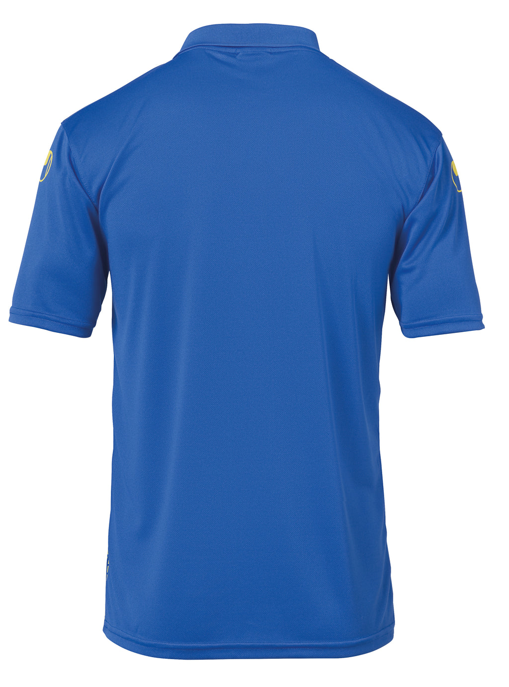 SCORE POLO SHIRT azure blue/lime yellow