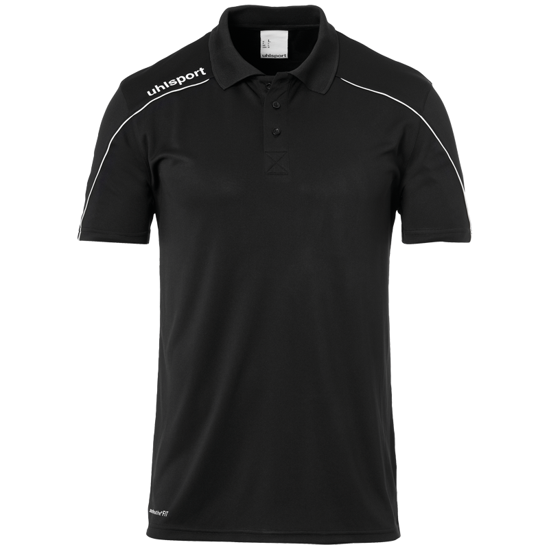 STREAM 22 POLO SHIRT black/white