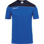azure blue/navy/white