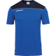 azure blue/navy/white