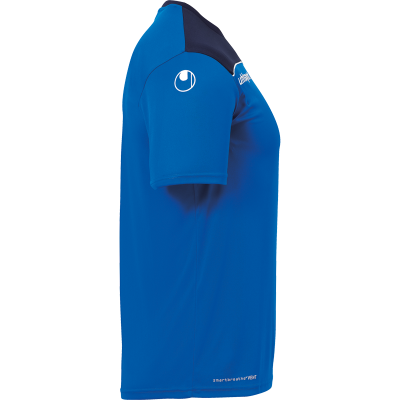 OFFENSE 23 POLY SHIRT azure blue/navy/white