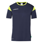 navy/fluo yellow