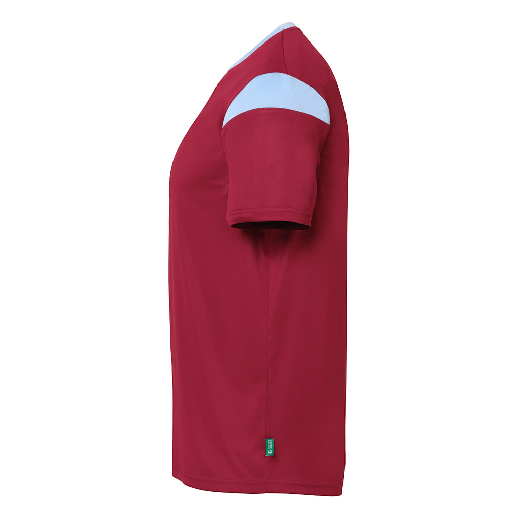 Squad 27 Jersey Short-sleeved burgundy/sky blue