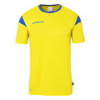 lime yellow/azure blue