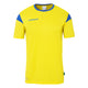 lime yellow/azure blue