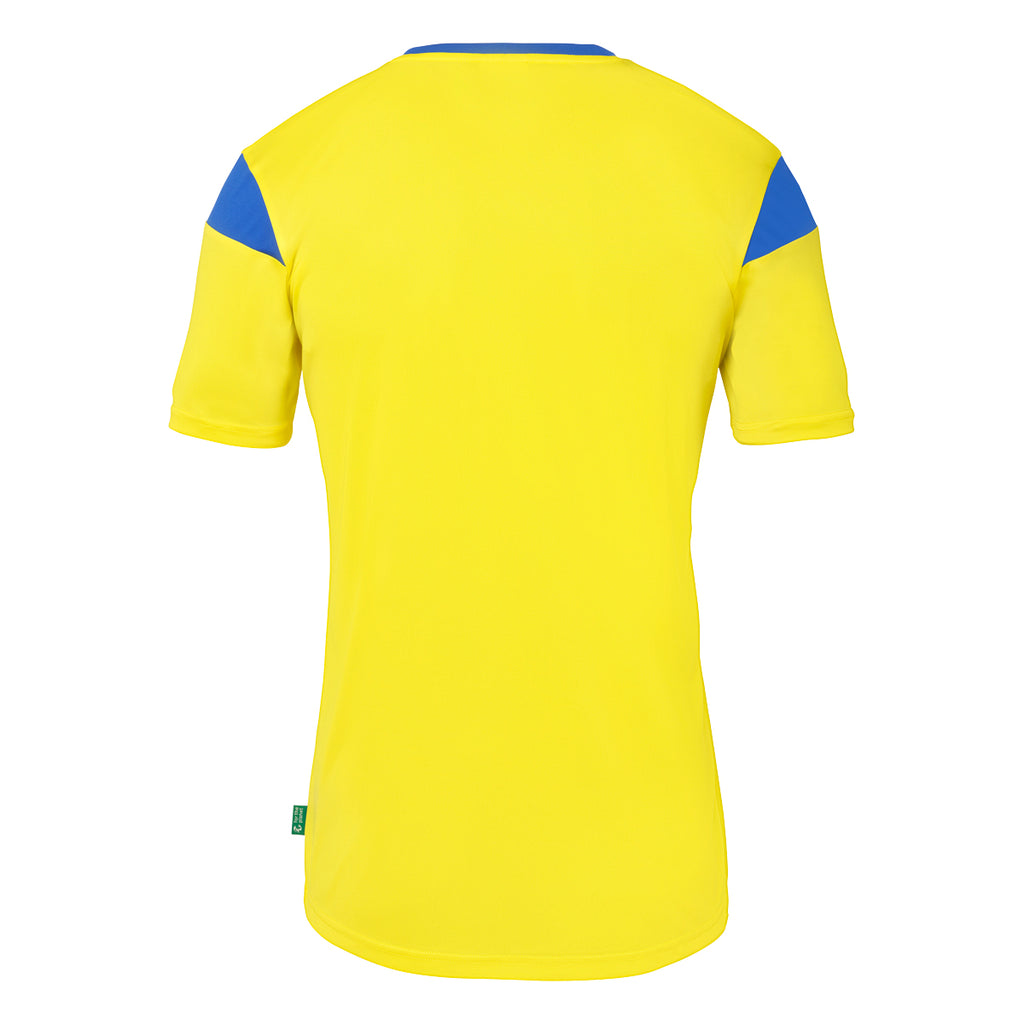 Squad 27 Jersey Short-sleeved lime yellow/azure blue