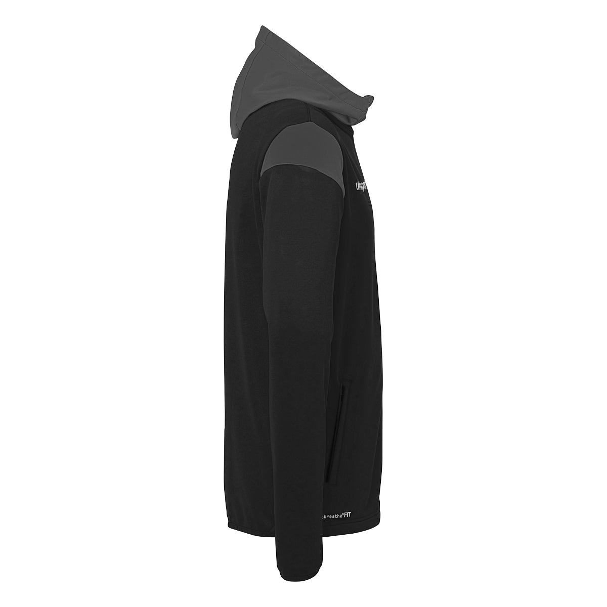 Squad 27 Track hood jacket black/anthra