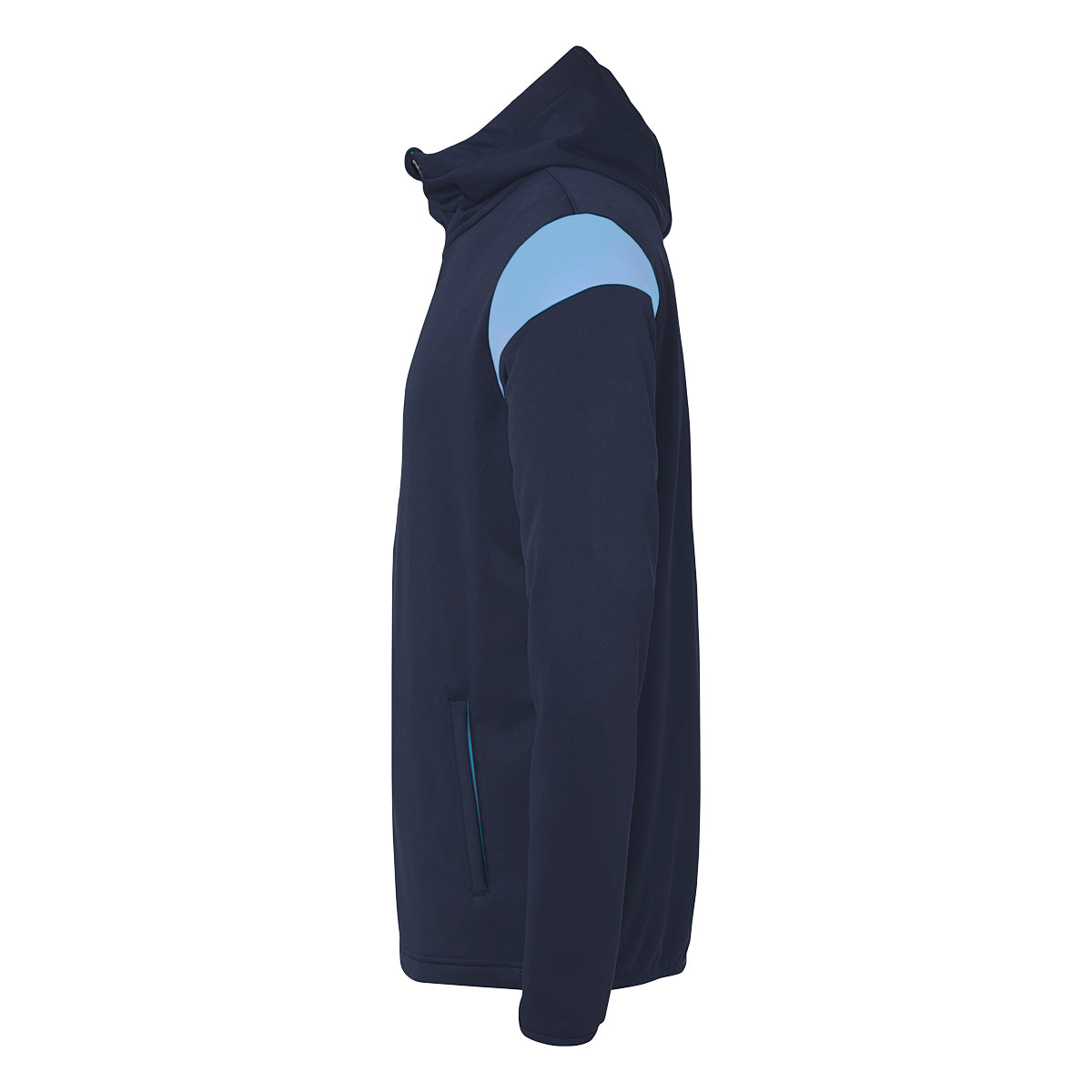 Squad 27 Track hood jacket navy/sky blue