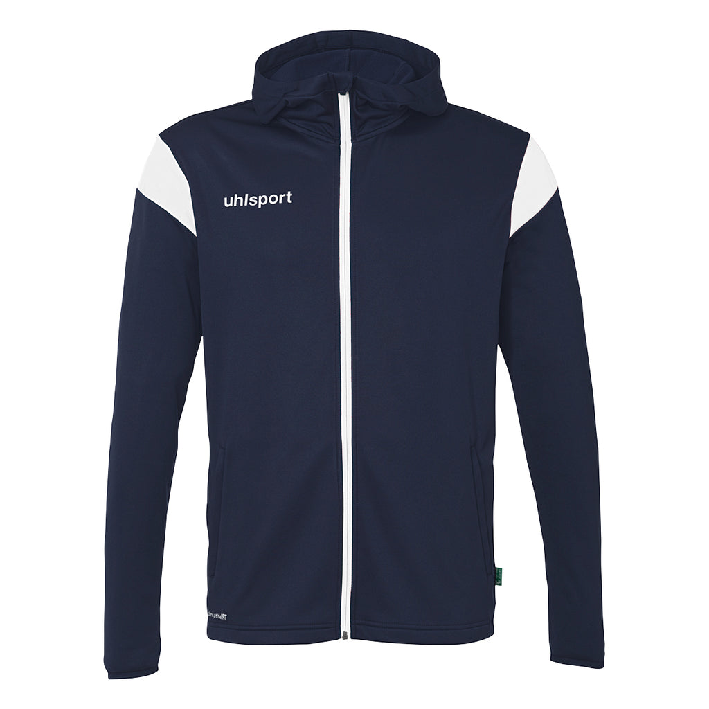 Squad 27 Track hood jacket navy/white