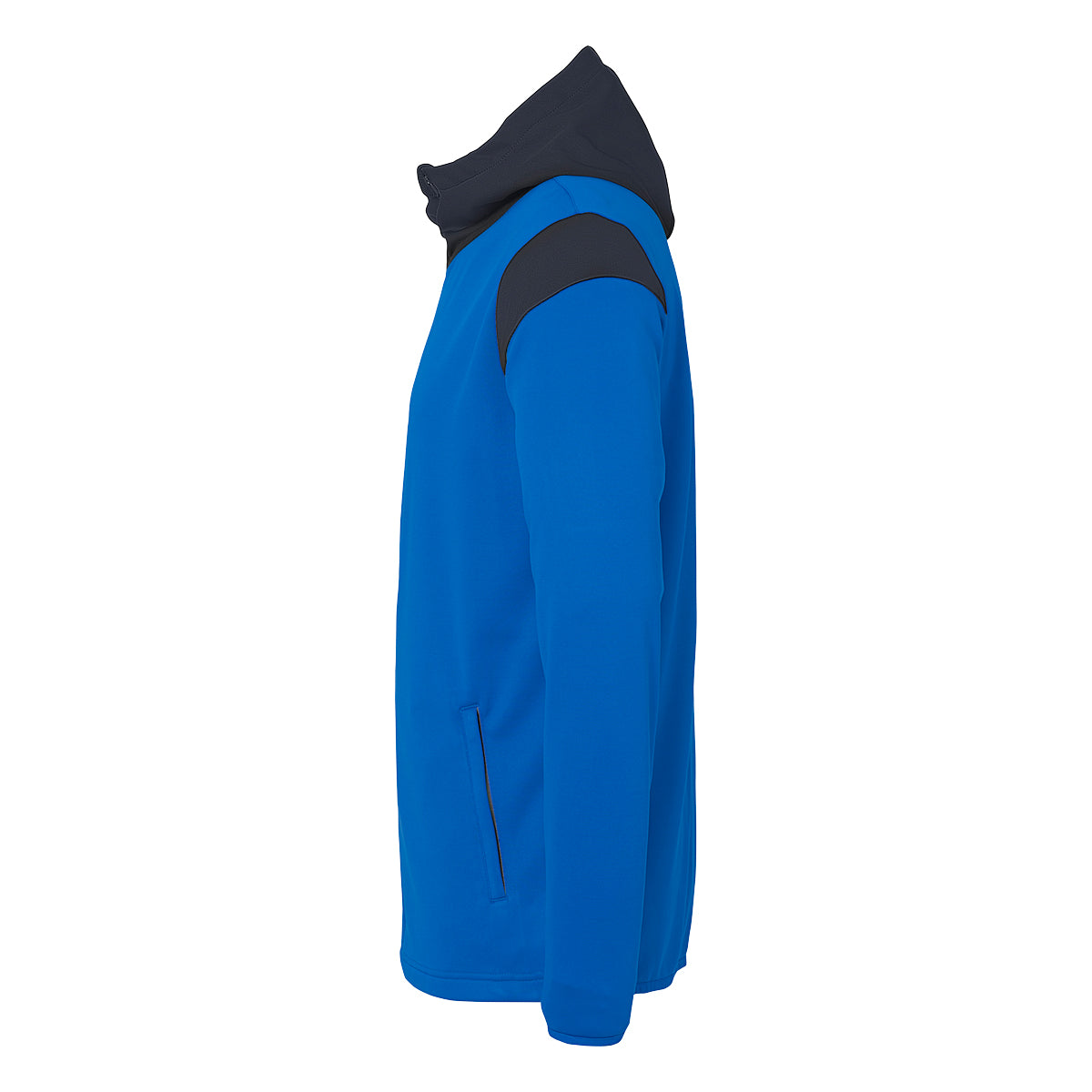 Squad 27 Track hood jacket azure blue/navy