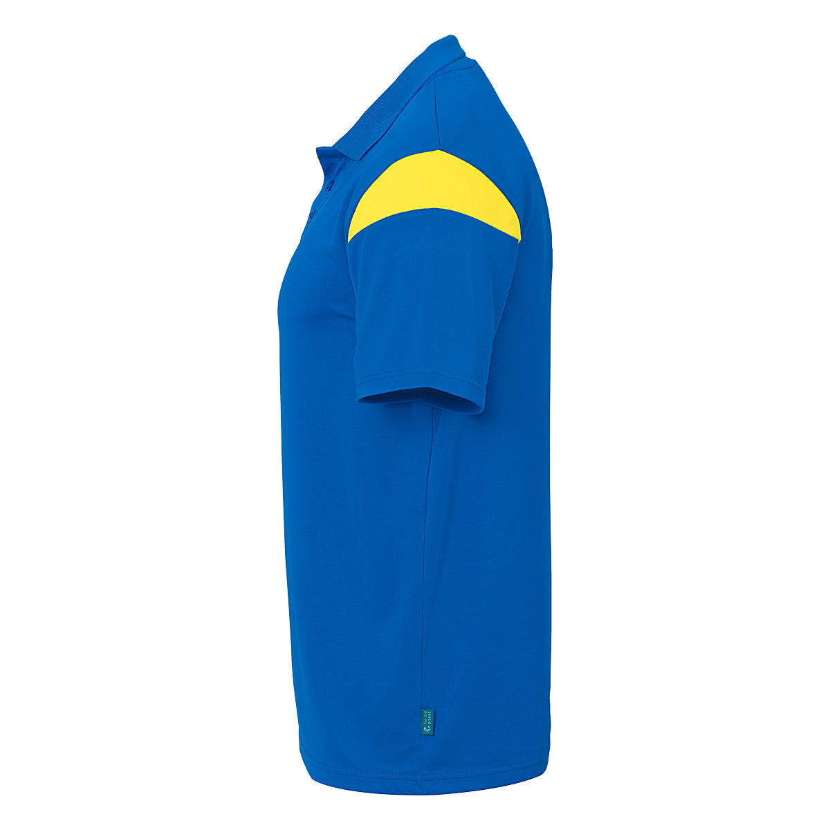 Squad 27 Polo shirt azure blue/lime yellow