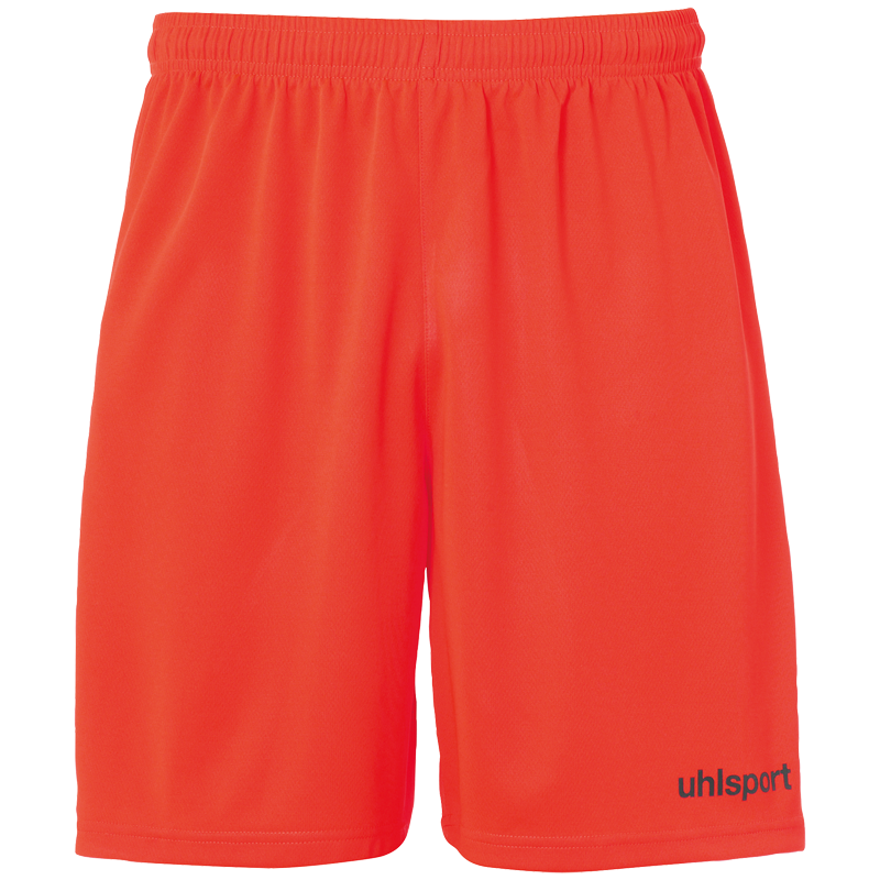 CENTER BASIC SHORTS WITHOUT SLIP fluo red/black