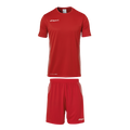 fluo red/white