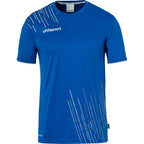 azure blue/white