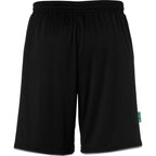 dark grey mélange/black
