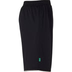 dark grey mélange/black