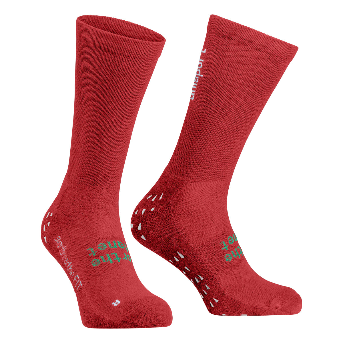 Grip Socks red/white