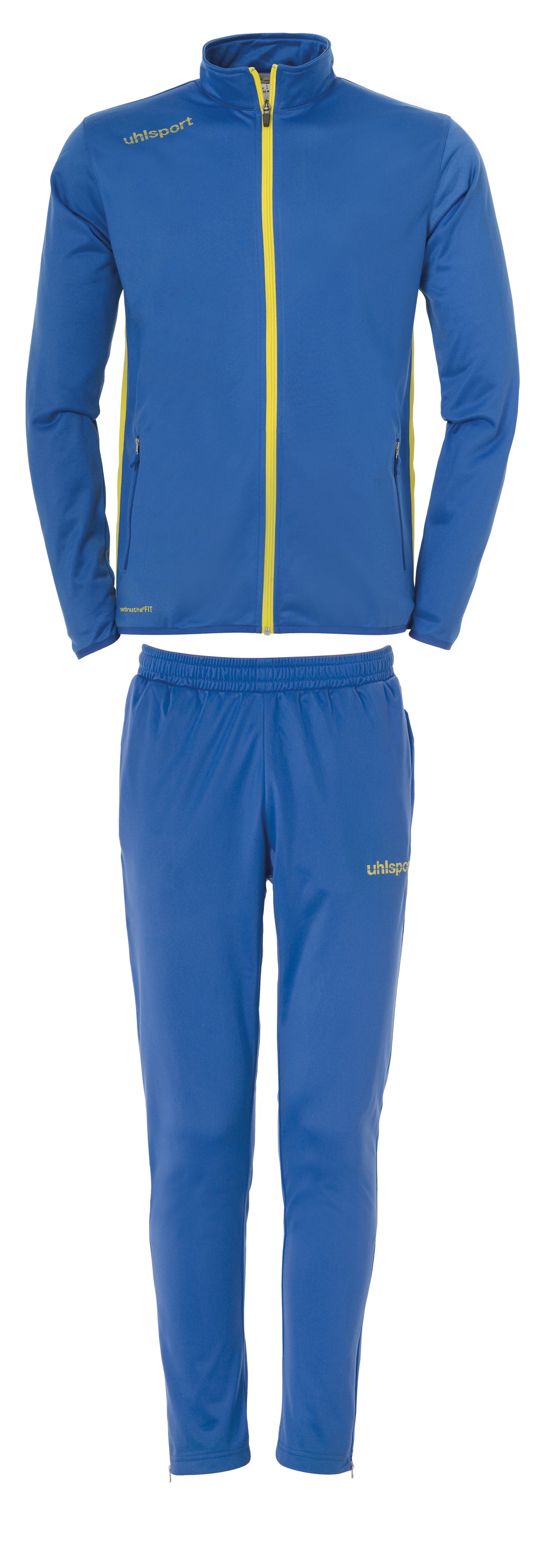 ESSENTIAL CLASSIC TRACKSUIT azure blue/lime yellow