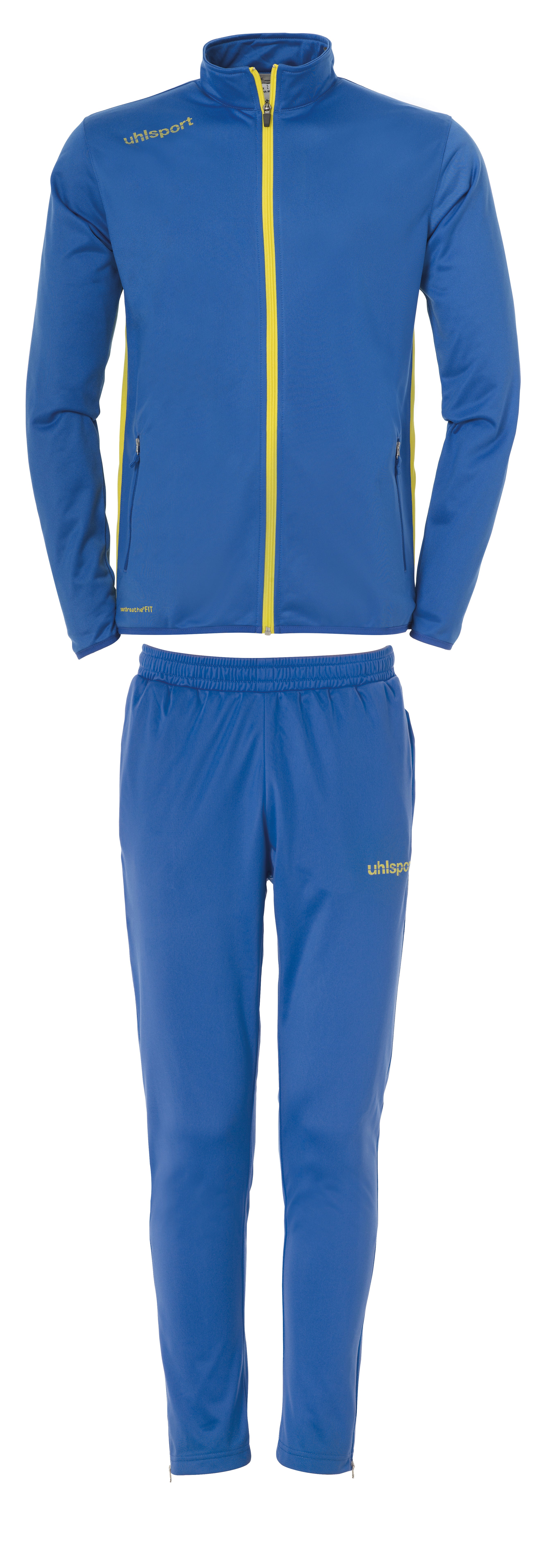 ESSENTIAL CLASSIC TRACKSUIT azure blue/lime yellow