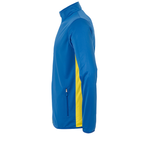 azure blue/lime yellow