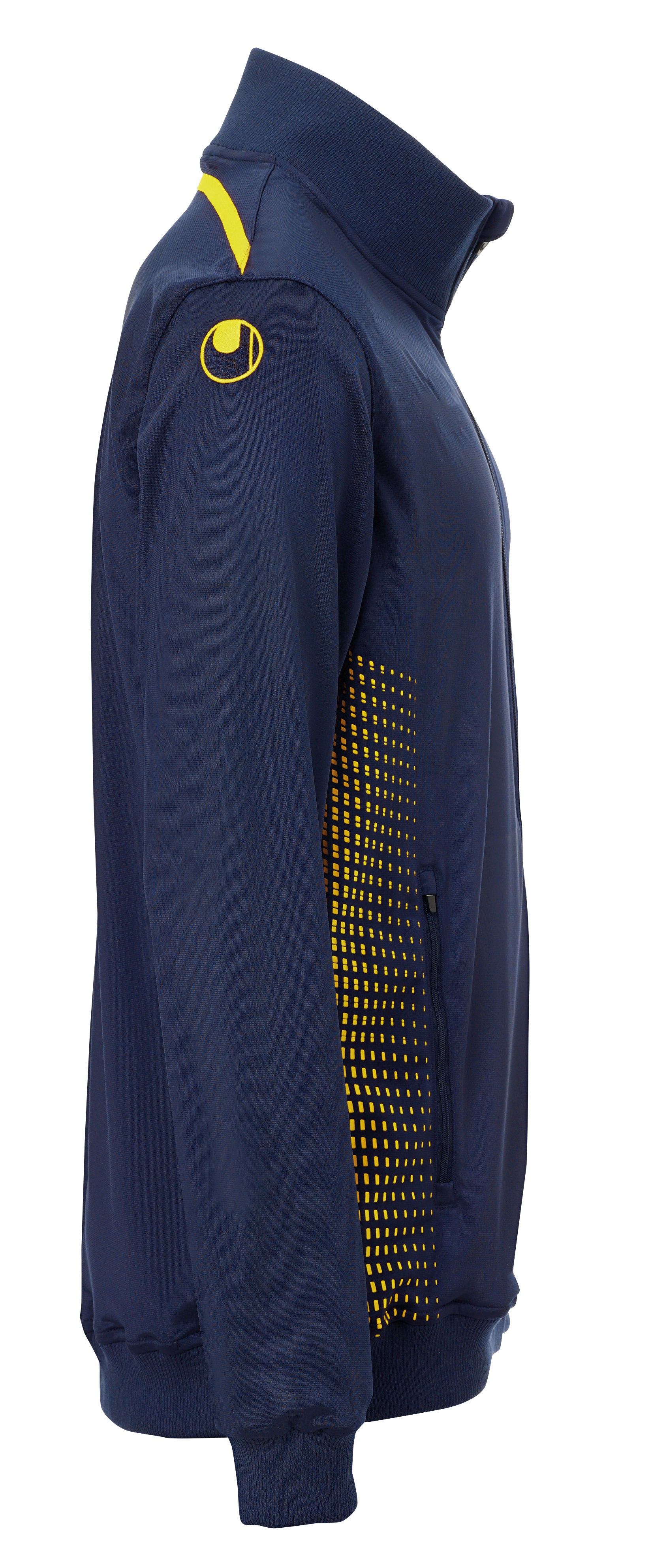 SCORE TRACK JACKET navy/fluo yellow