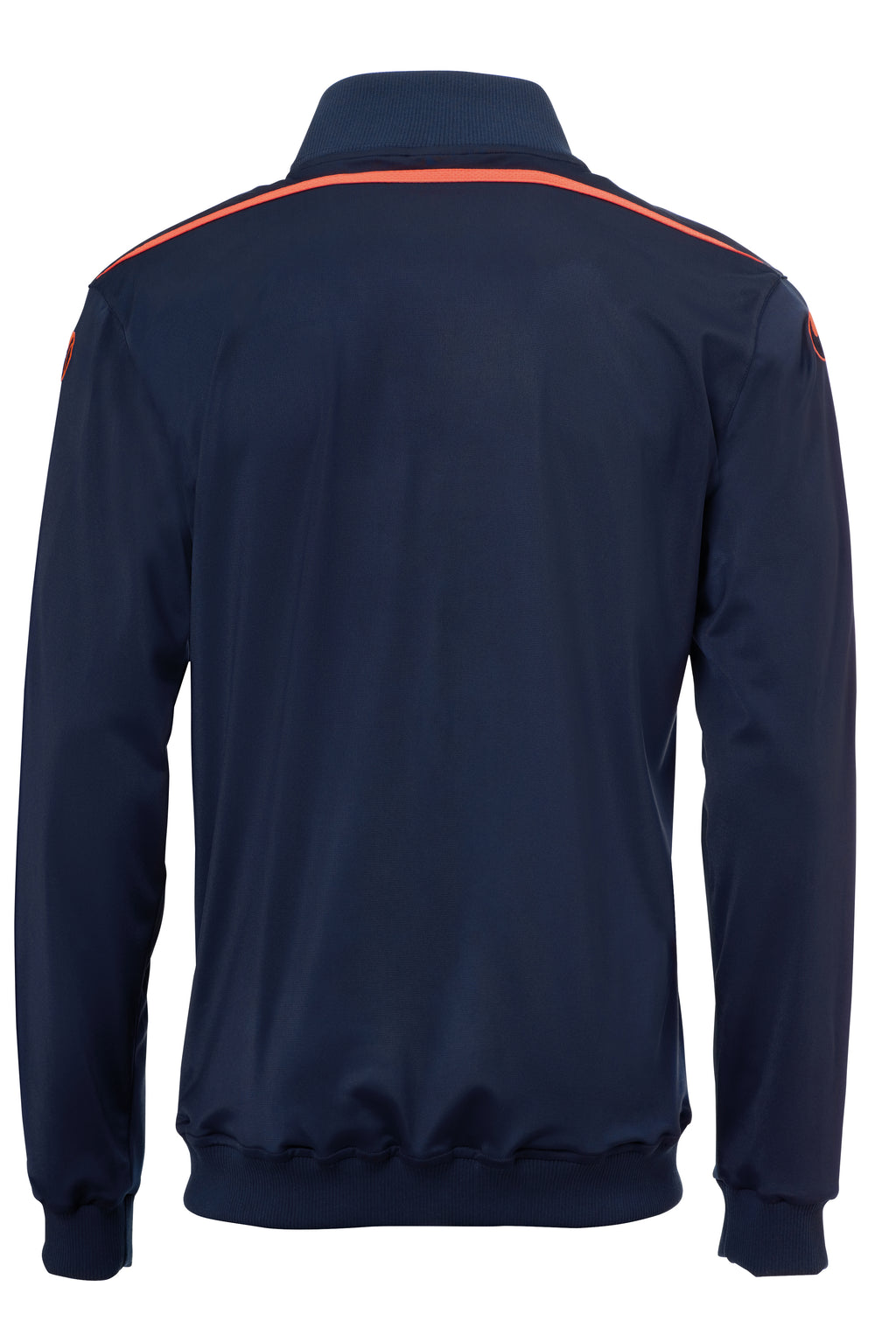 SCORE TRACK JACKET navy/fluo red