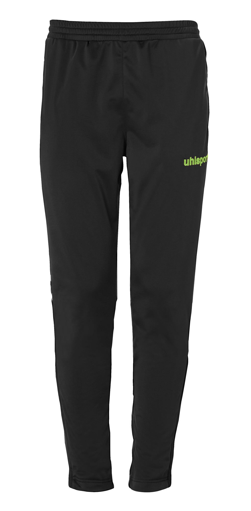 SCORE TRACK PANTS black/fluo green