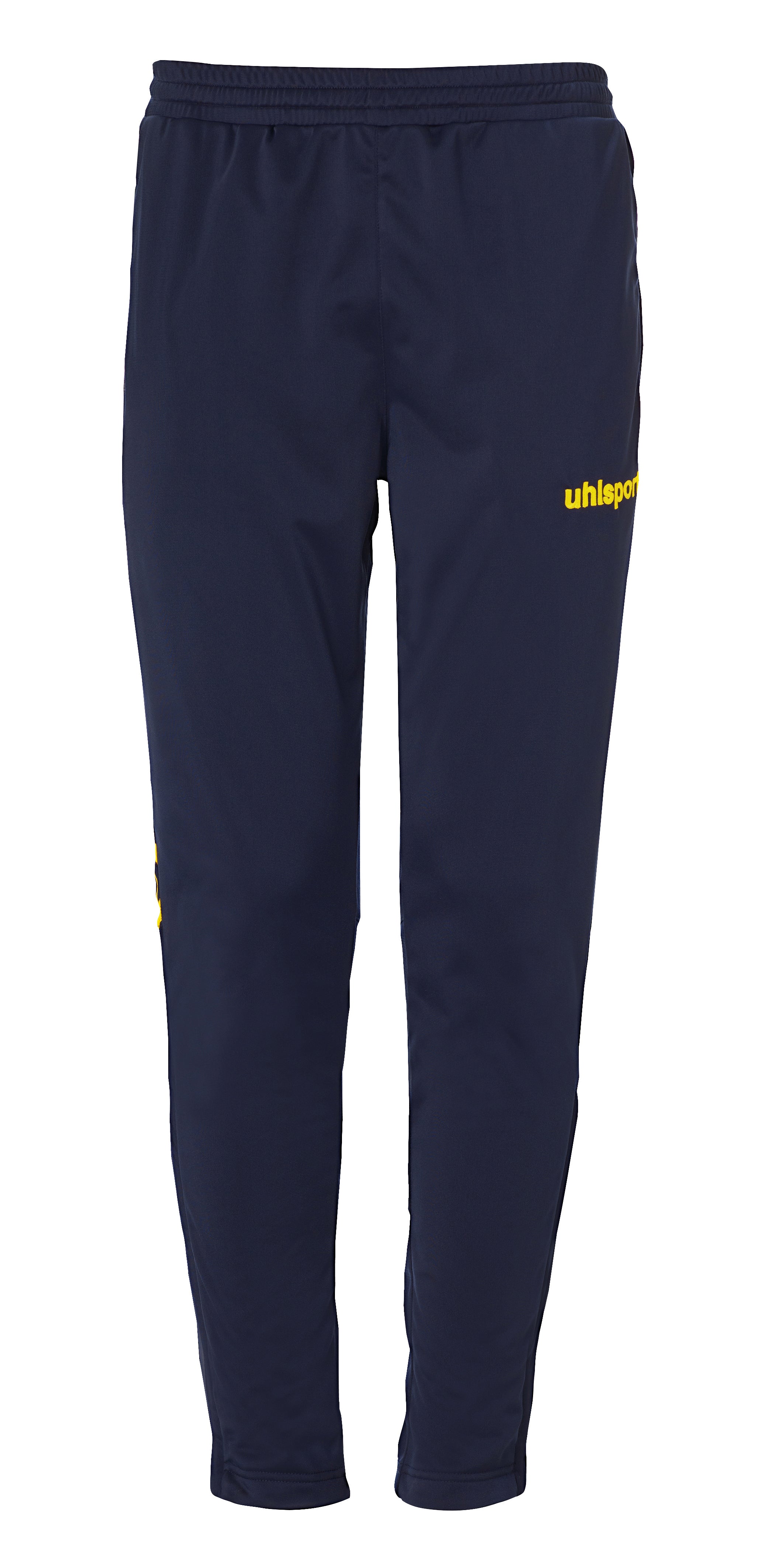 SCORE TRACK PANTS navy/fluo yellow