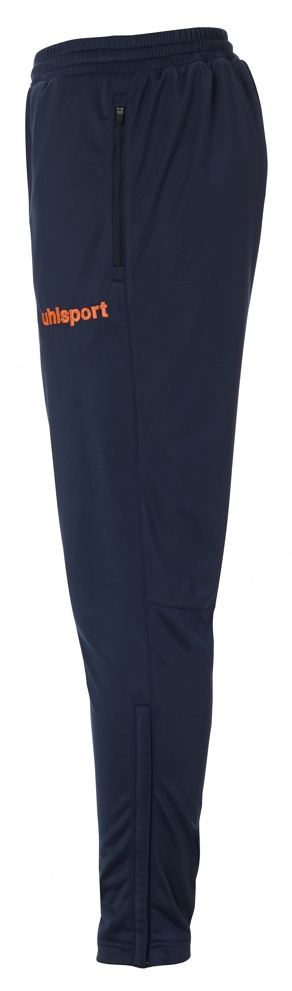 SCORE TRACK PANTS navy/fluo red