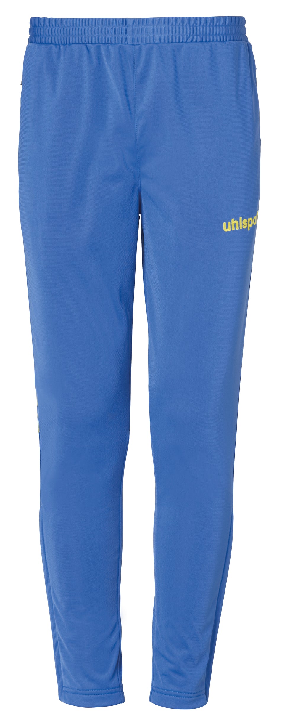 SCORE TRACK PANTS azure blue/lime yellow