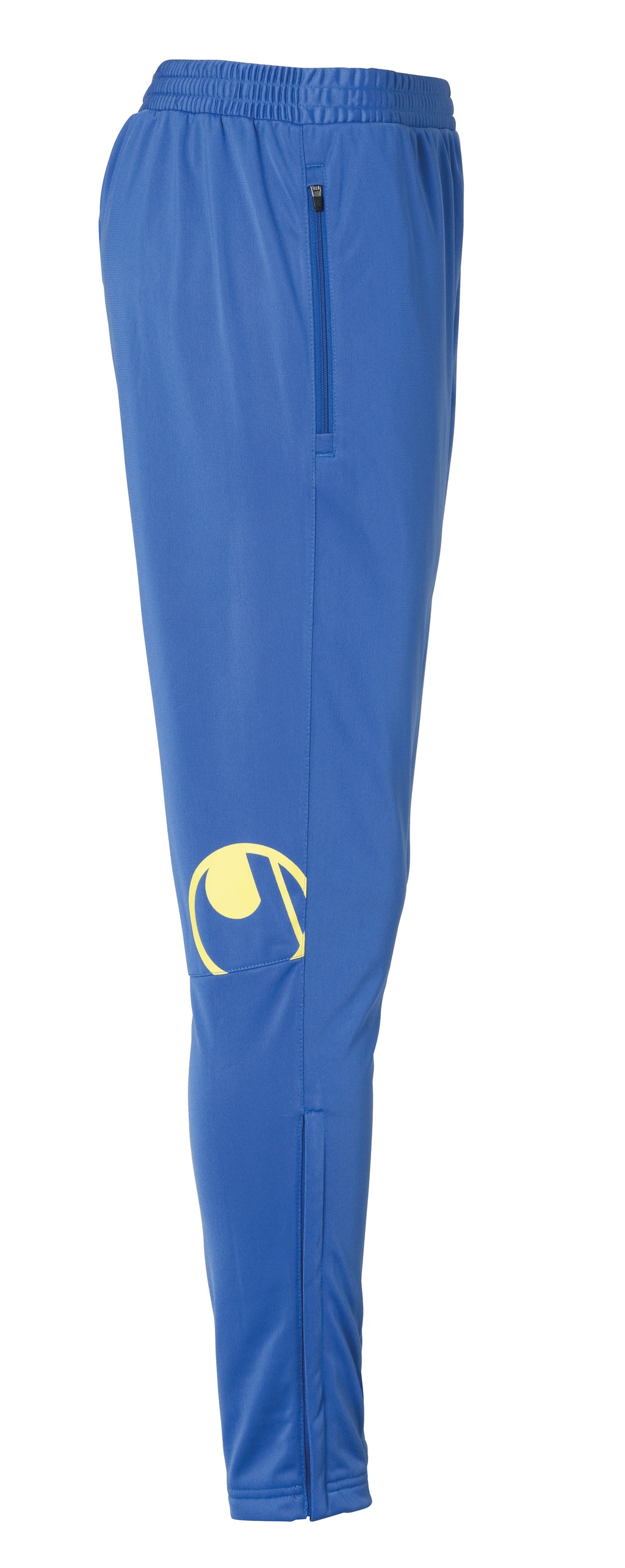 SCORE TRACK PANTS azure blue/lime yellow