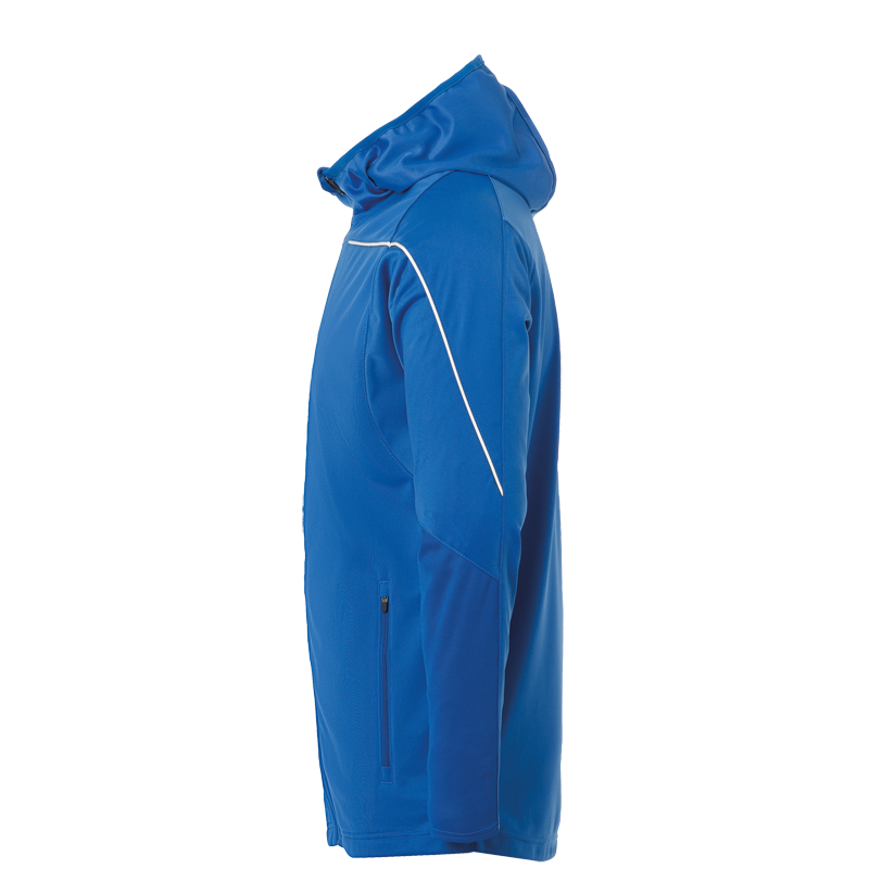 STREAM 22 TRACK HOOD JACKET azure blue/white