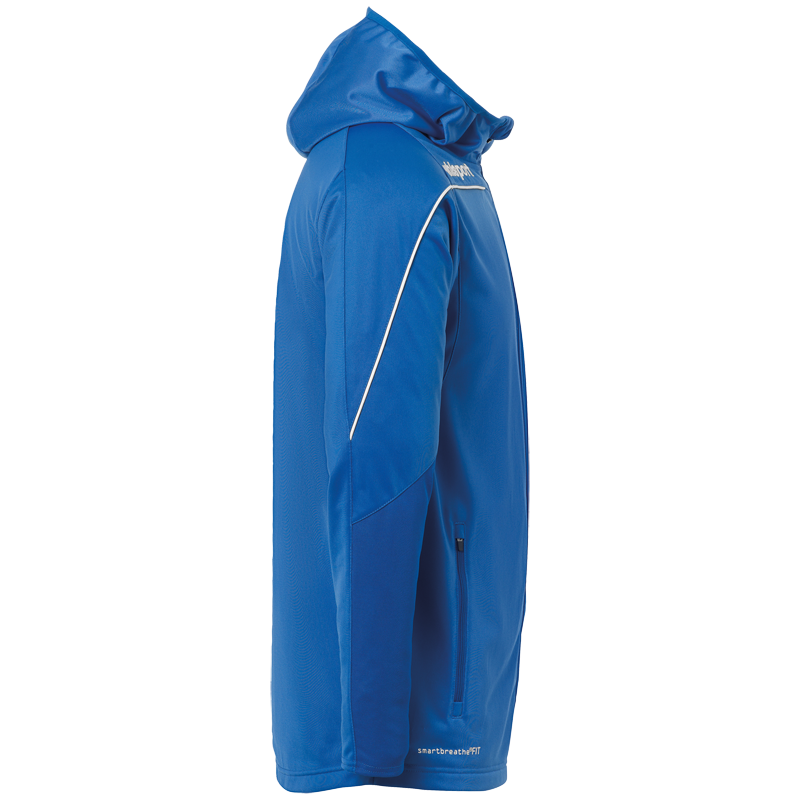 STREAM 22 TRACK HOOD JACKET azure blue/white