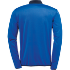 azure blue/navy/lime yell