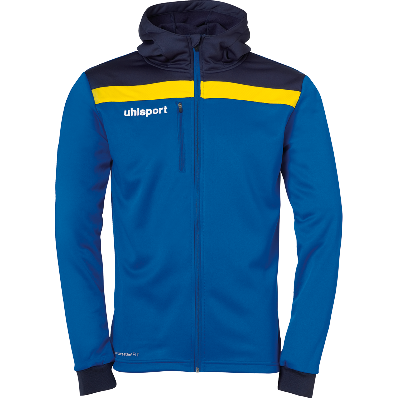 OFFENSE 23 MULTI HOOD JACKET azure blue/navy/lime yell