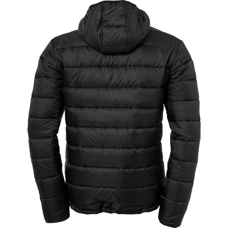 ESSENTIAL PUFFER HOOD JACKET black
