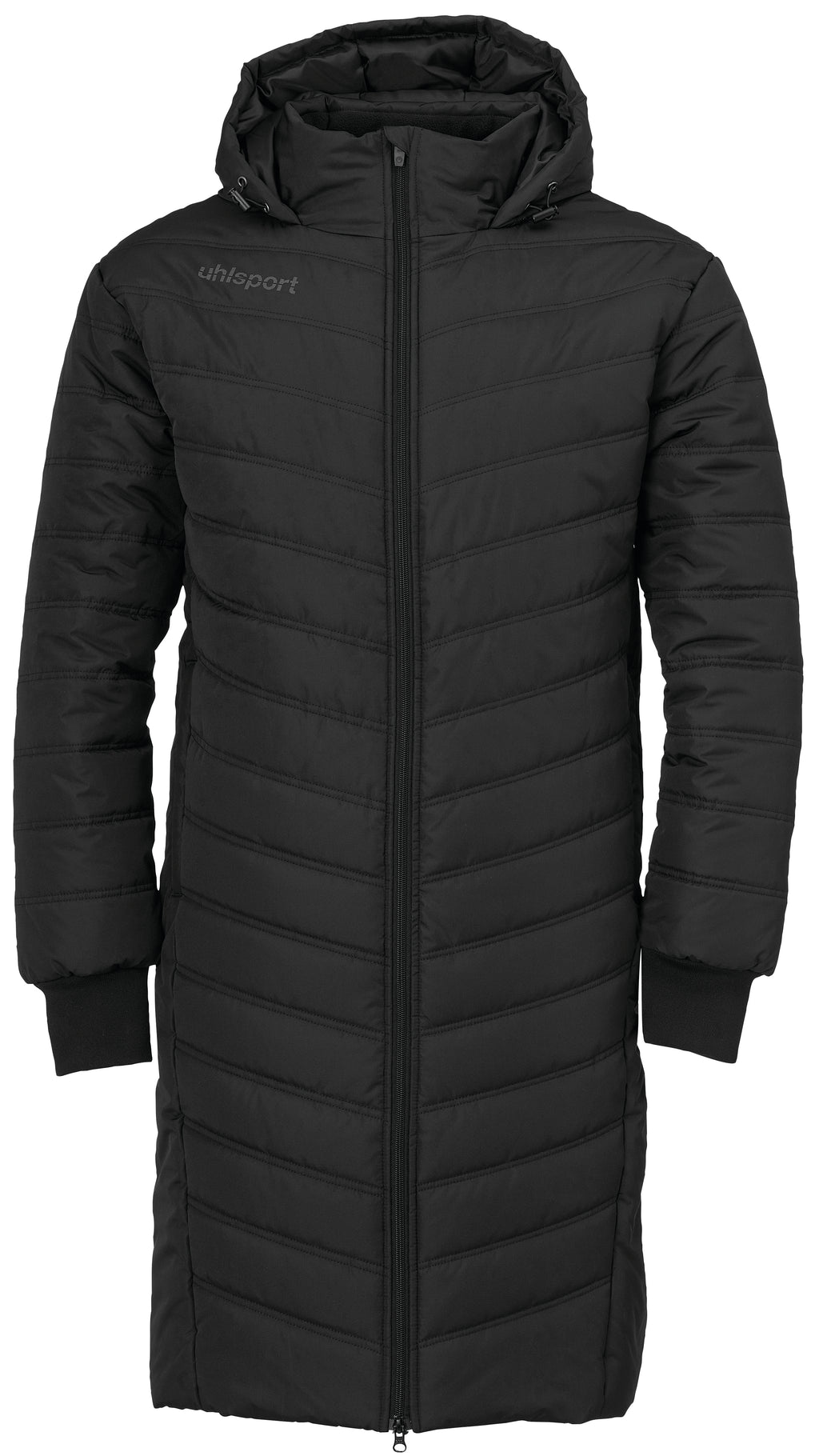 ESSENTIAL WINTER BENCH JACKET black/anthra