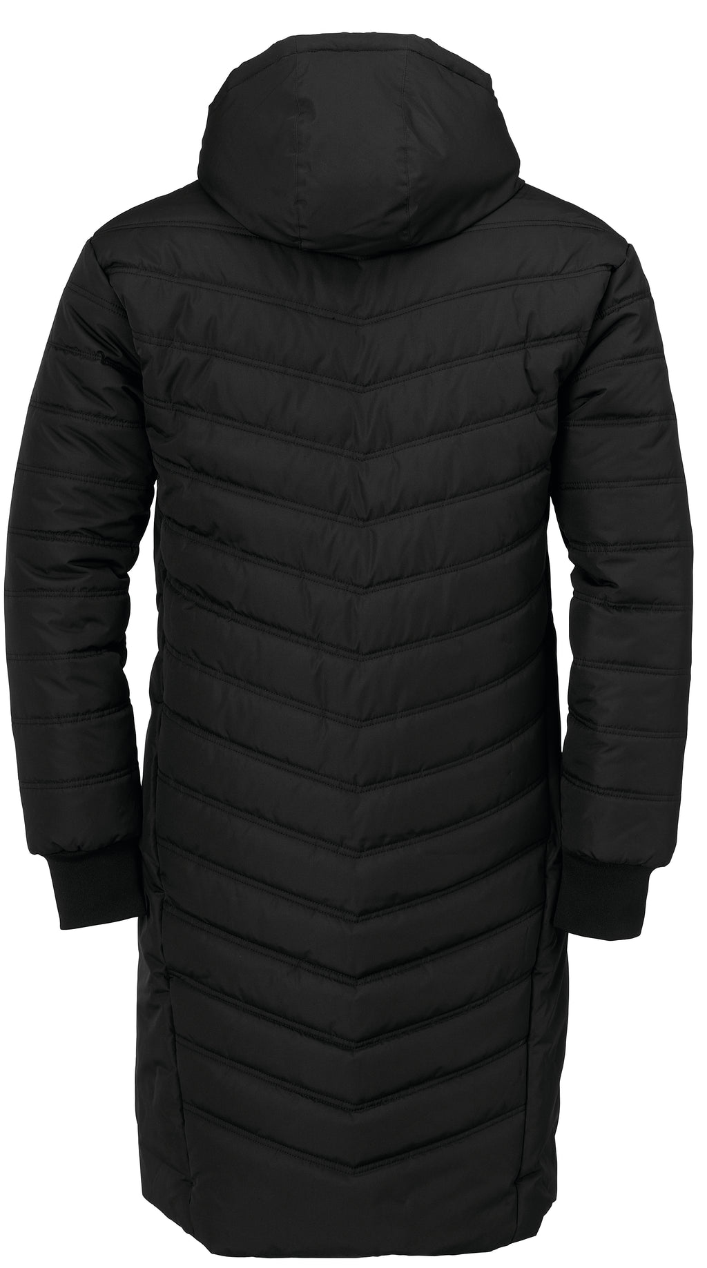 ESSENTIAL WINTER BENCH JACKET black/anthra