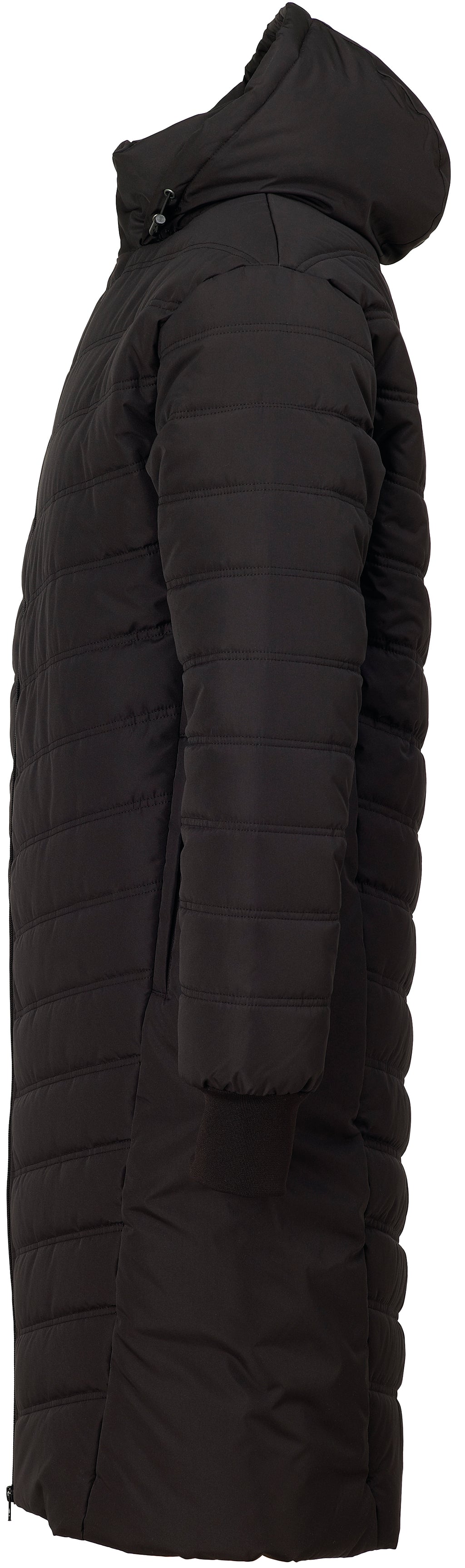 ESSENTIAL WINTER BENCH JACKET black/anthra