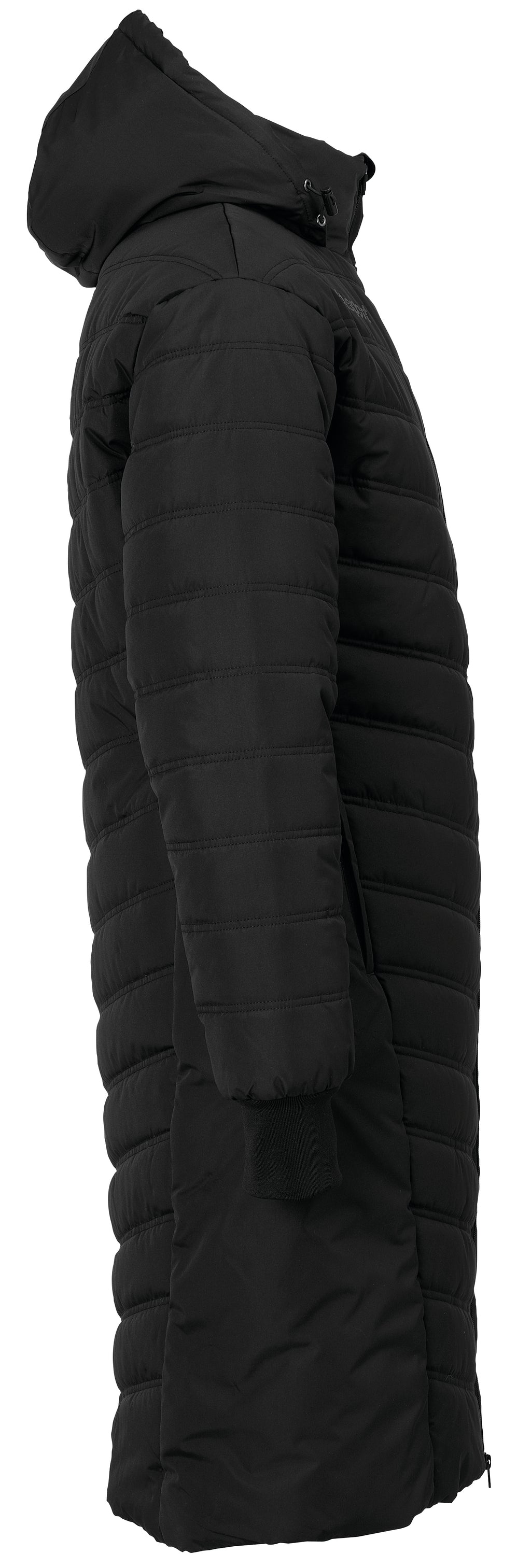 ESSENTIAL WINTER BENCH JACKET black/anthra